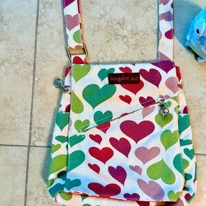 Bungalow 360 Multicolor Heart Crossbody Bag